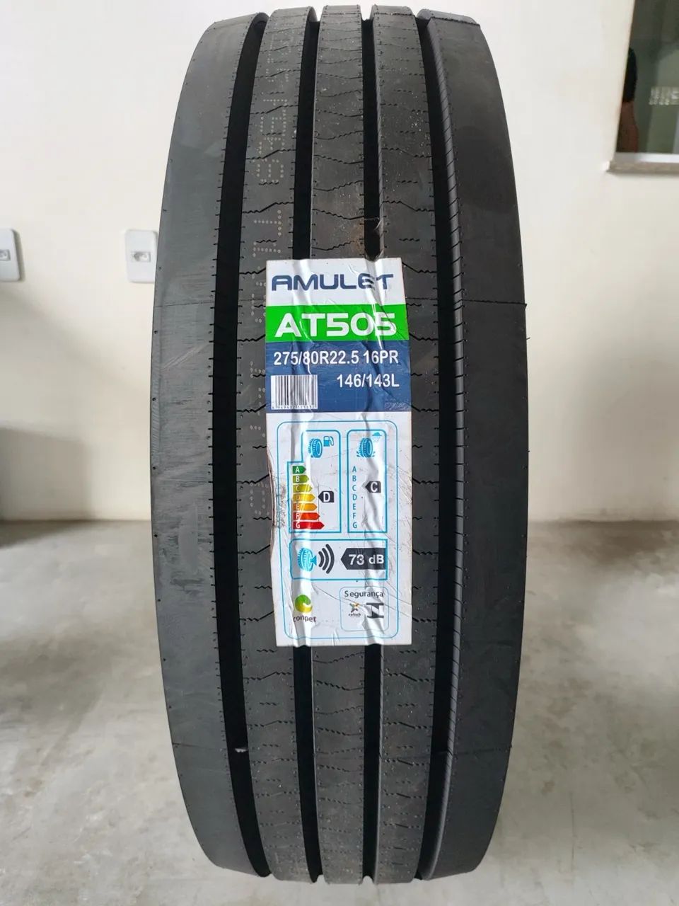 PNEUS AMULET LISO 275/80R22.5
