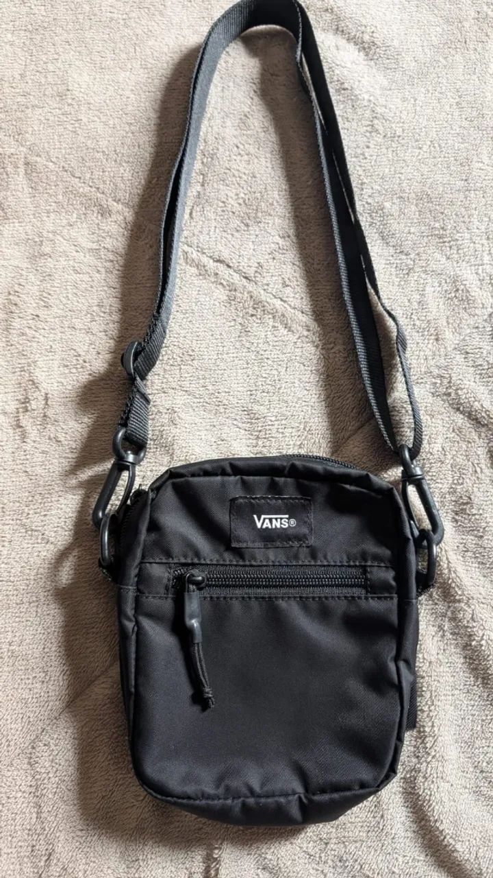 BOLSA VANS BAIL SHOULDER LX BLACK ? PRATICAMENTE NOVA - Foto 2