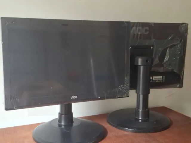 Monitor AOC 20" (Novo) c/ suporte ajustável - E2023