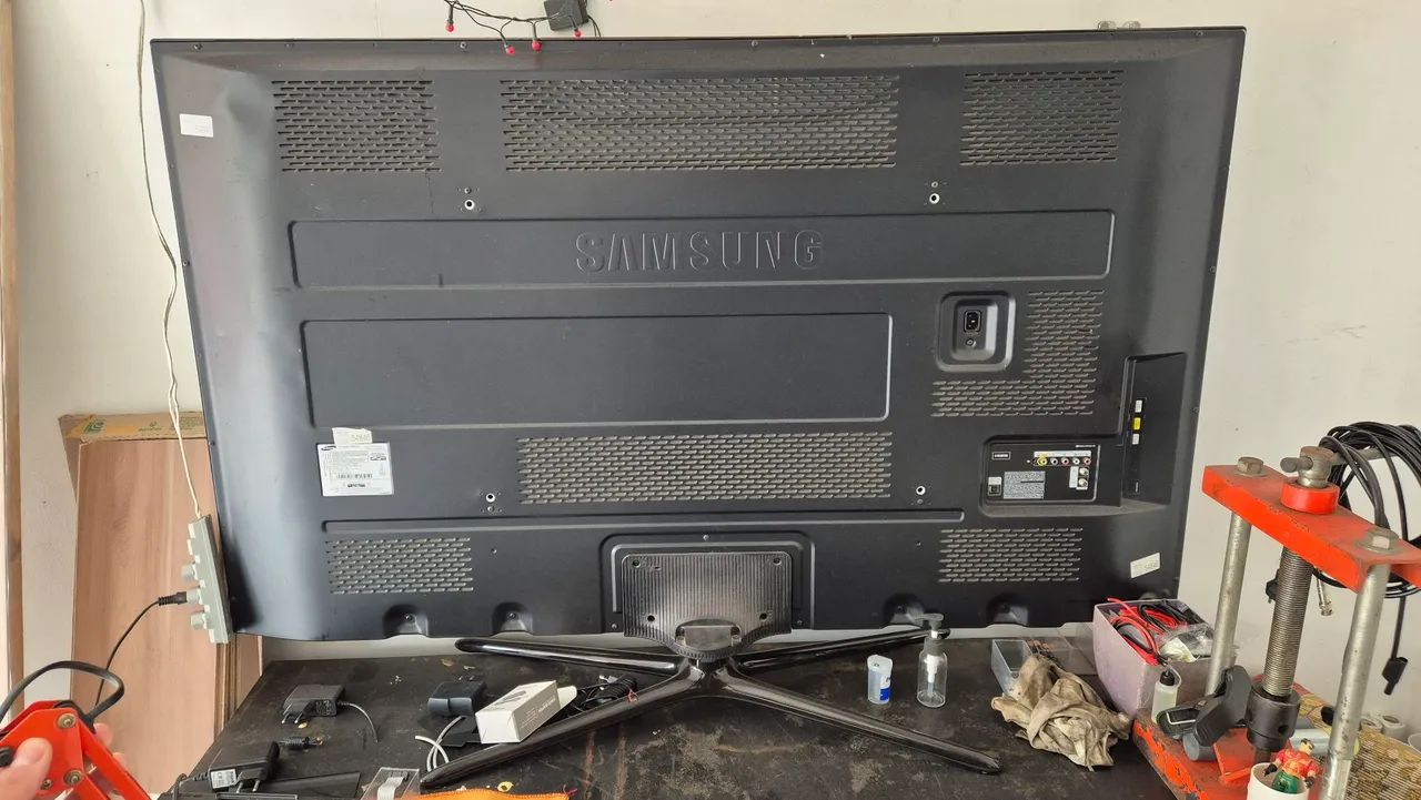 TV Plasma Samsung 60" (peças e carcaça) - Foto 2