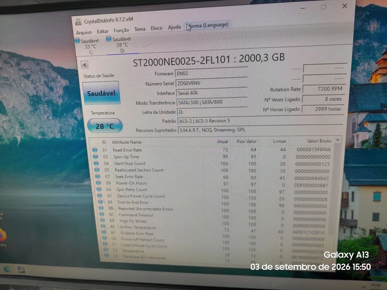 Hd de 2 TB nas seagate - Foto 3