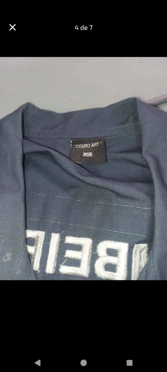 Uniforme de bombeiro civil zero nunca usado  - Foto 3