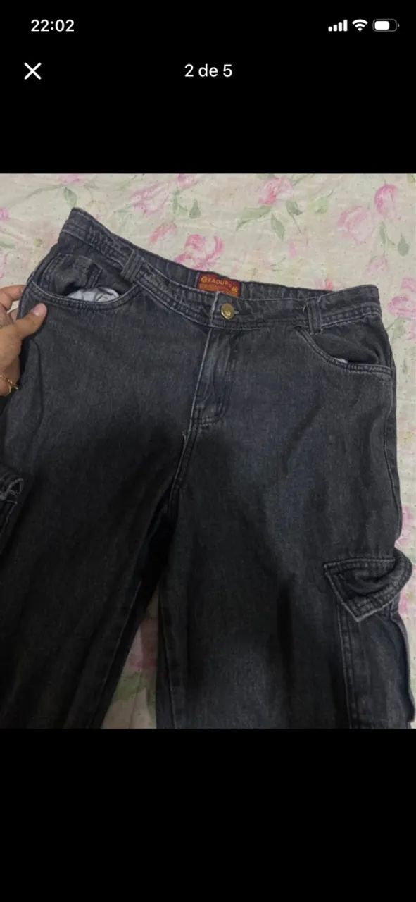 Vendo calça cargo nova  - Foto 2