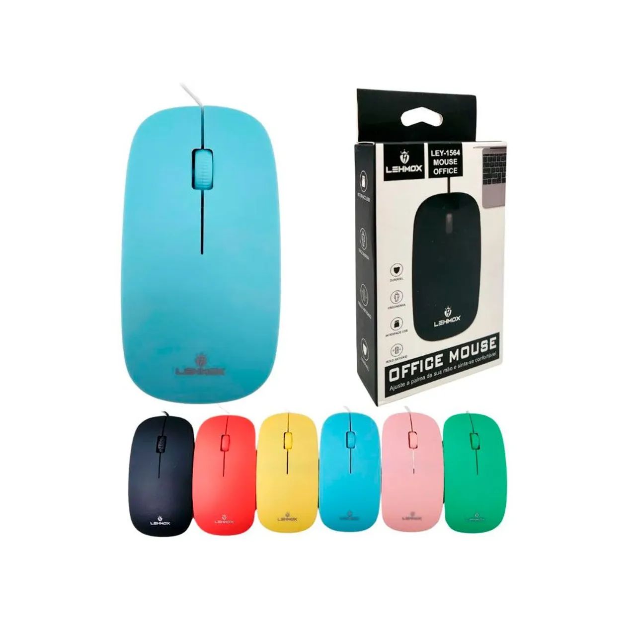 Mouse Com Fio Faço Entrega 