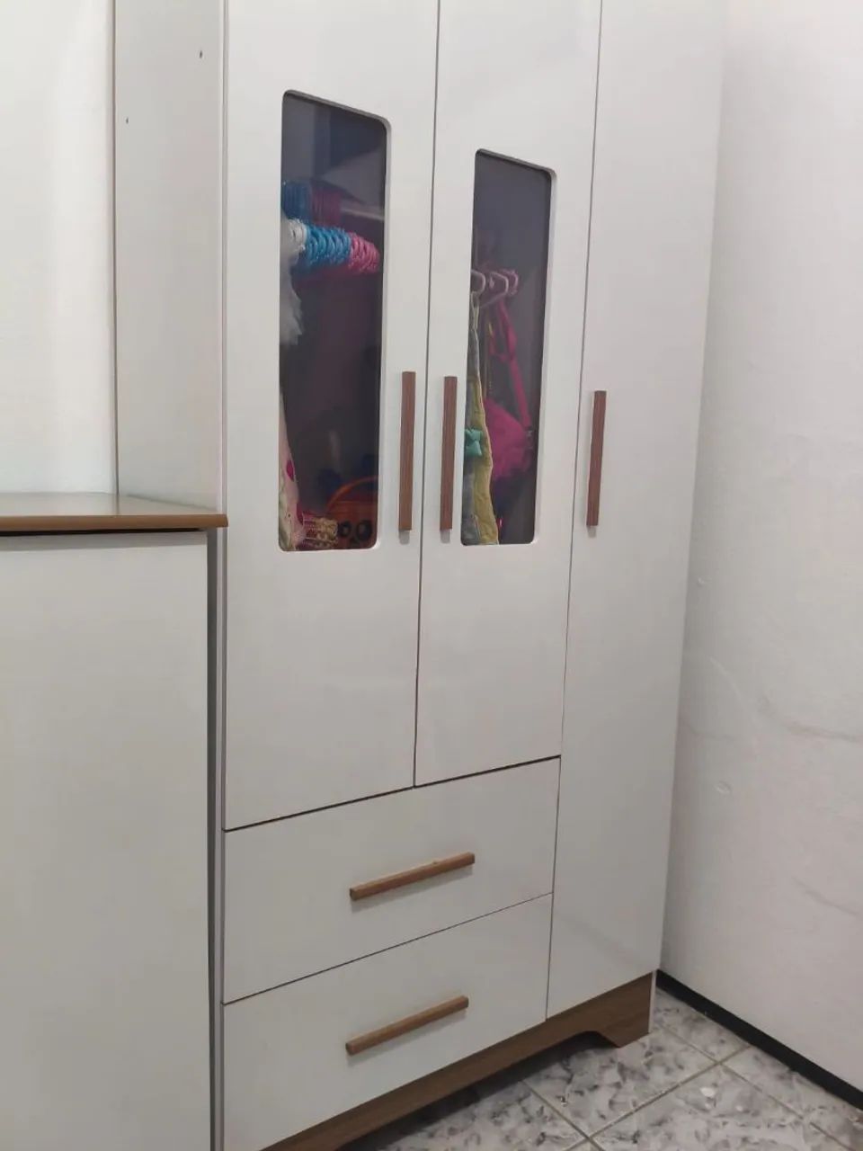Guarda roupa  e cômoda infantil  - Foto 5