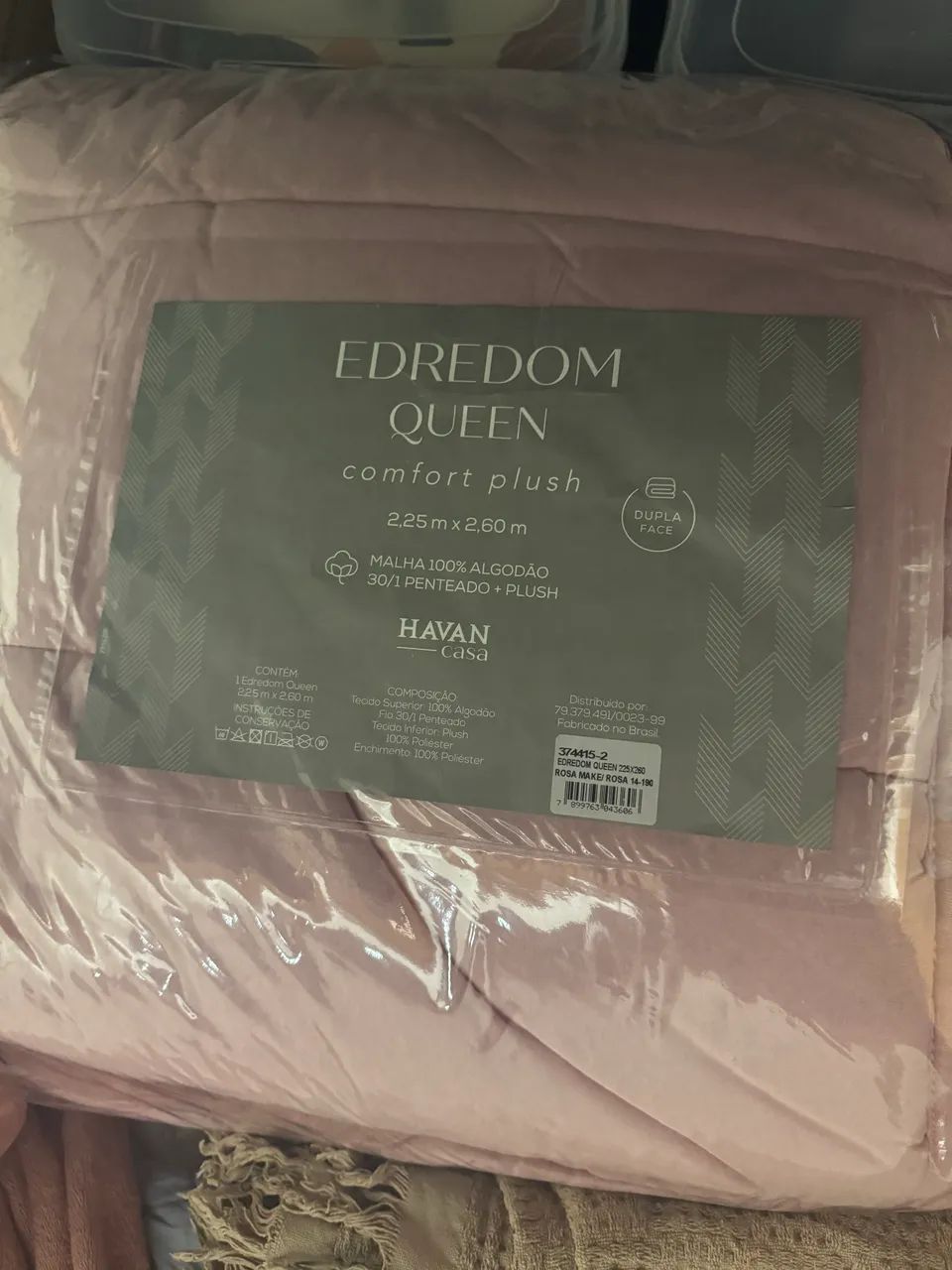 Edredom Queen Comfort Plush