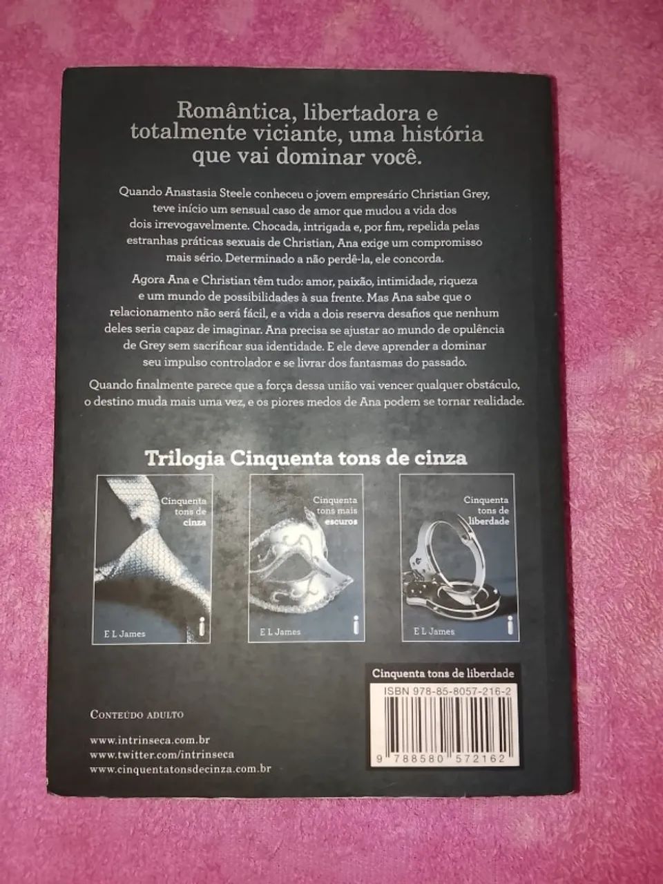 cinquenta tons de liberdade, coleção cinquenta tons de E L James - Foto 2