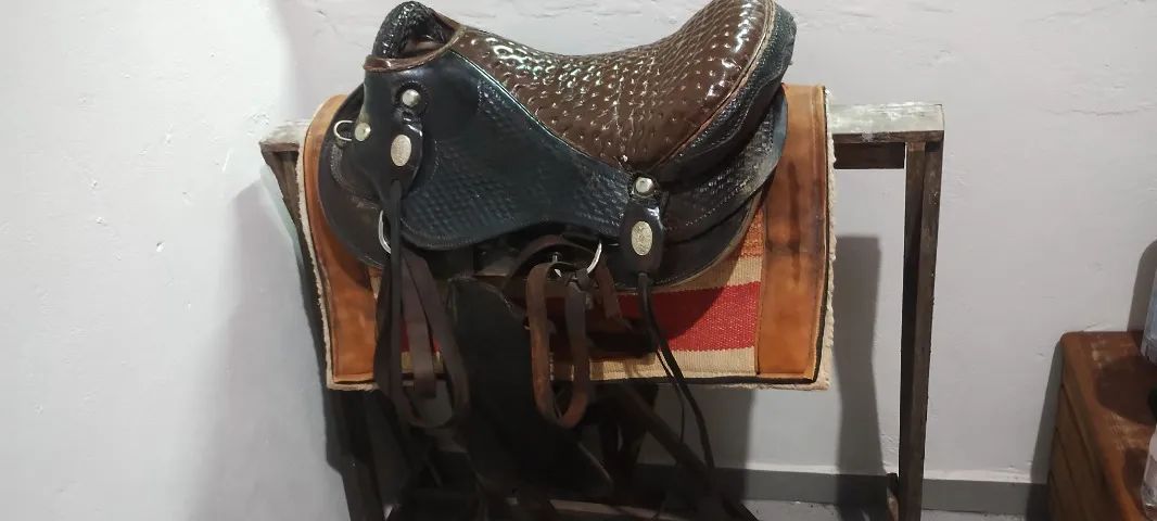 Vendo sela australiana - Foto 6