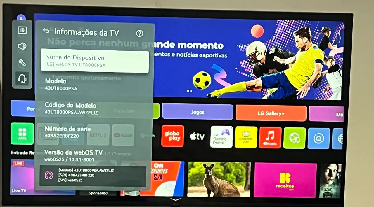Tv 43 polegadas LG smart  - Foto 2