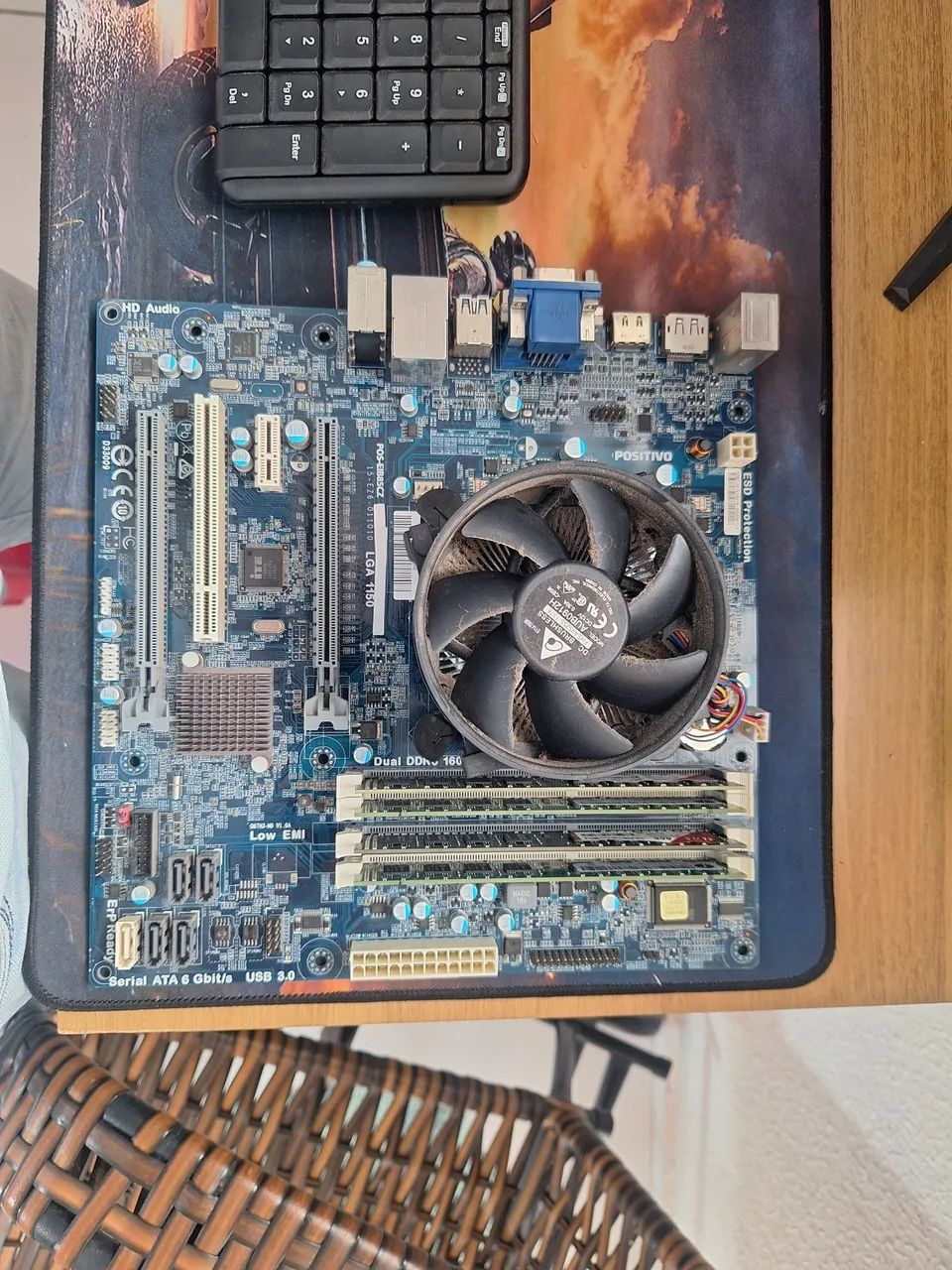 Kit Placa mãe i5 4440,  24GB memória  - Foto 2
