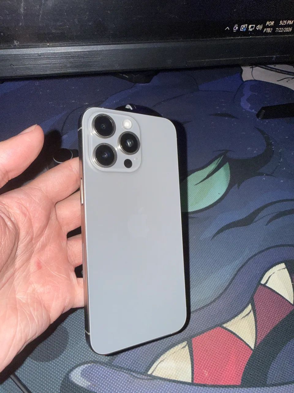 iPhone 15 Pro Max 256gb cinza