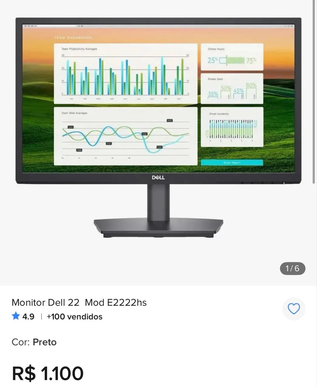 Dell Optiplex 3080 i5 Mini - 2 Monitores - 10ª Geração  - Foto 5