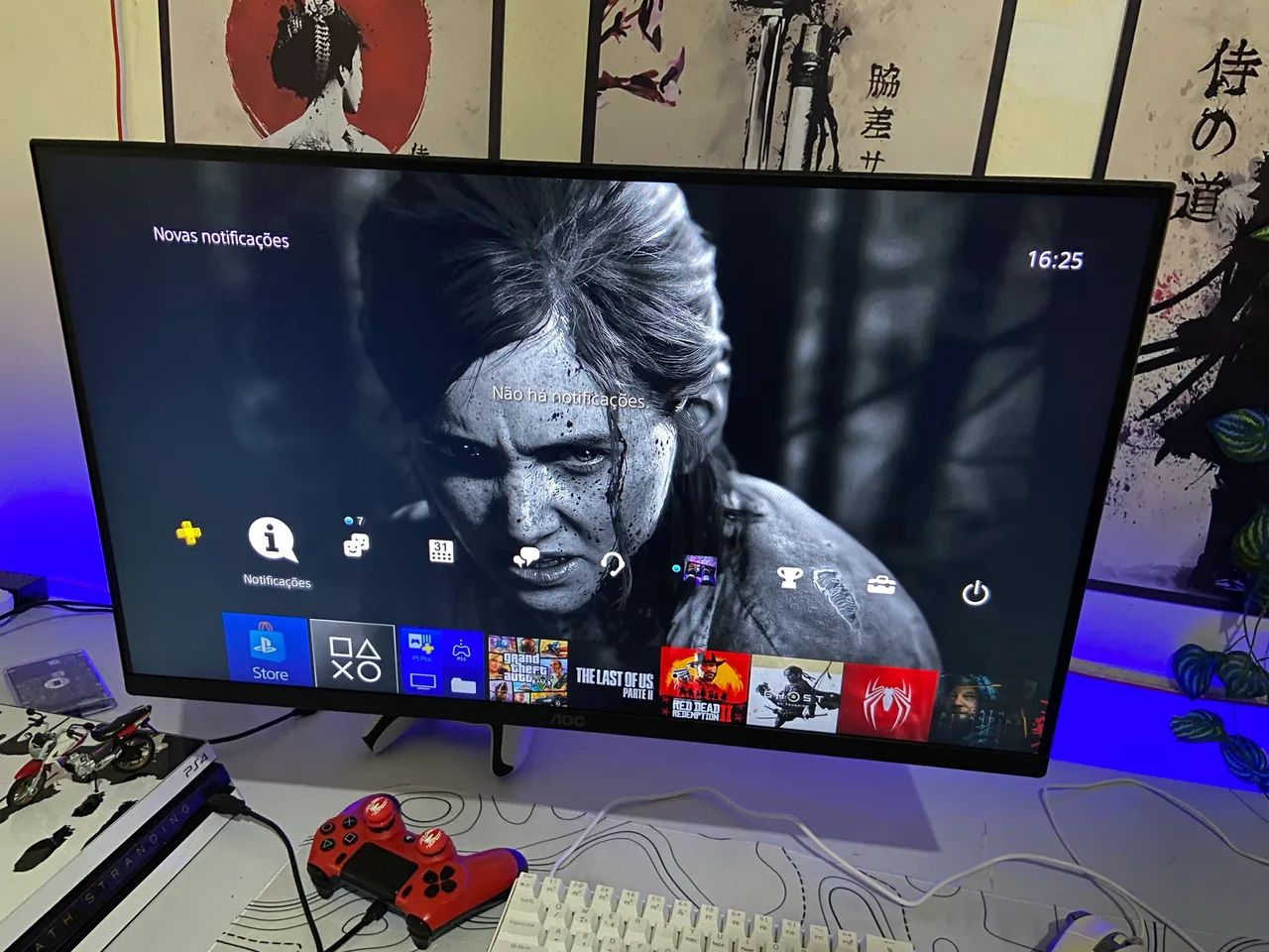 Monitor AOC 27 - 120HZ + Braço articulado 