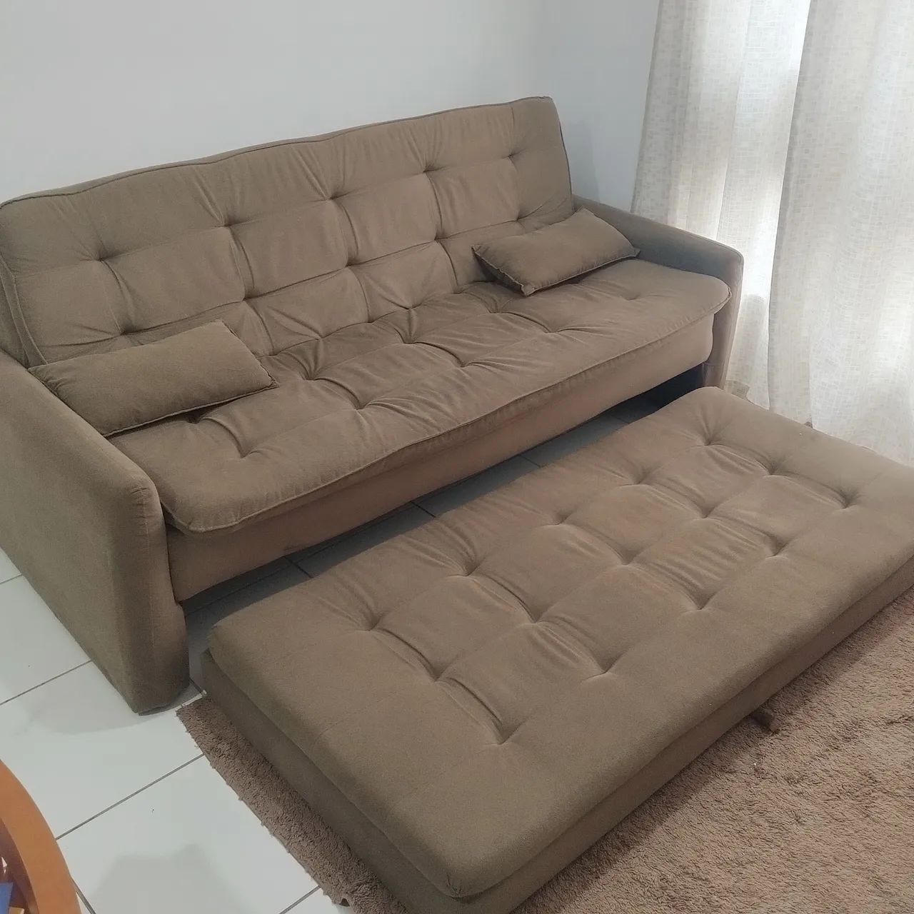 Sofá/cama + cama auxiliar  - Foto 3