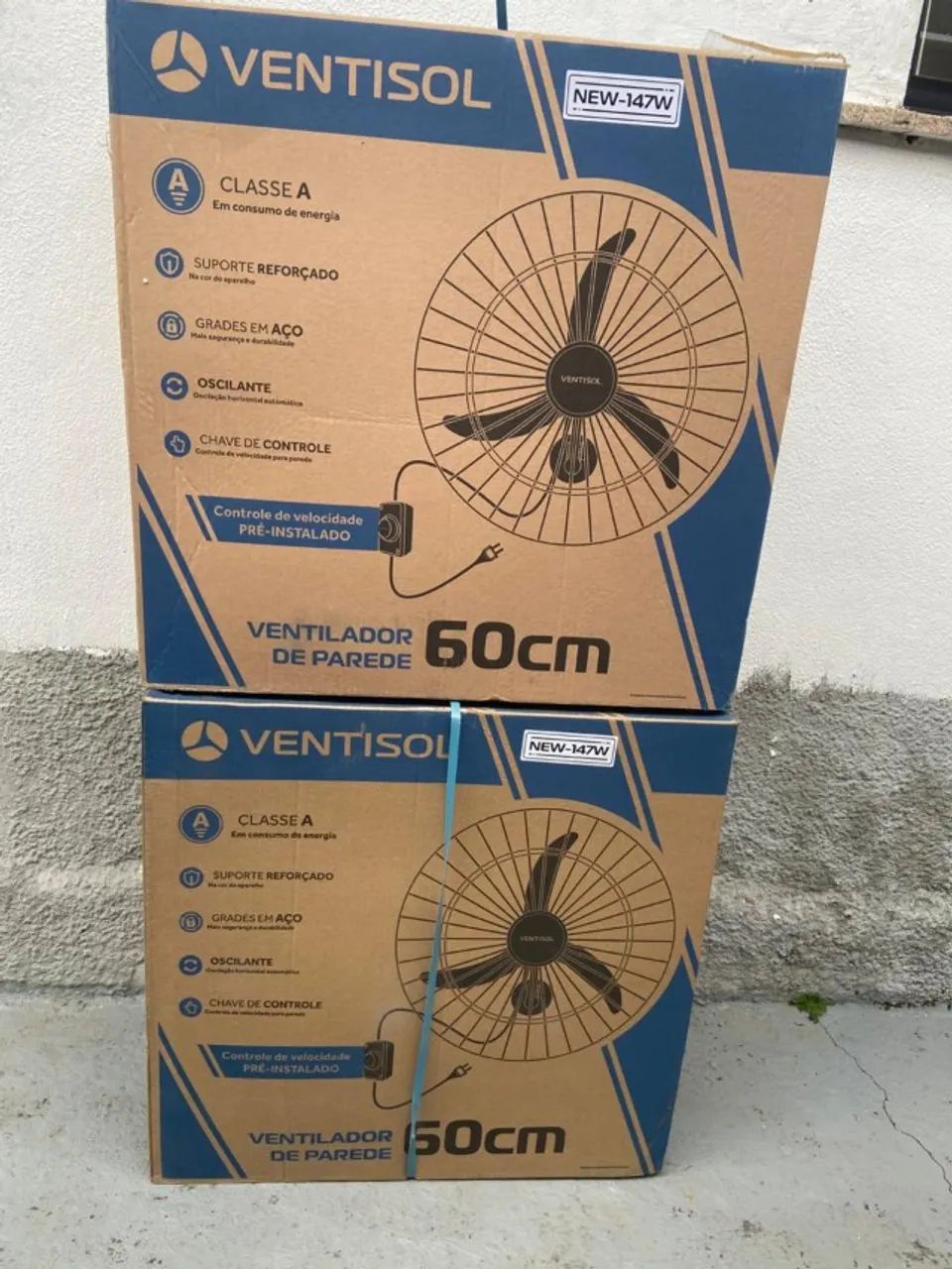 Ventilador de Parede Ventisol New 60cm - Potência e Economia! - Foto 2