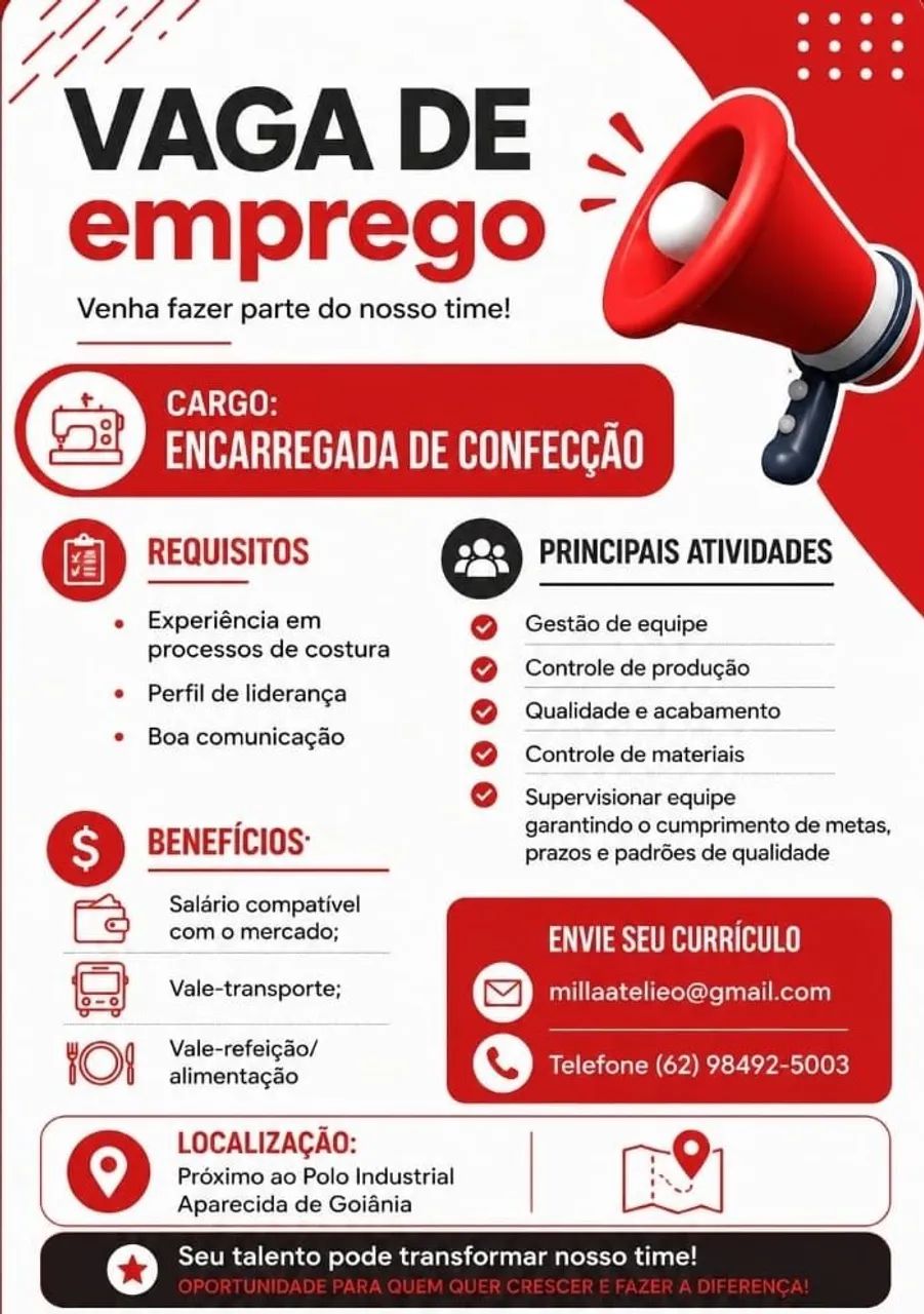 Encarregado de produção 