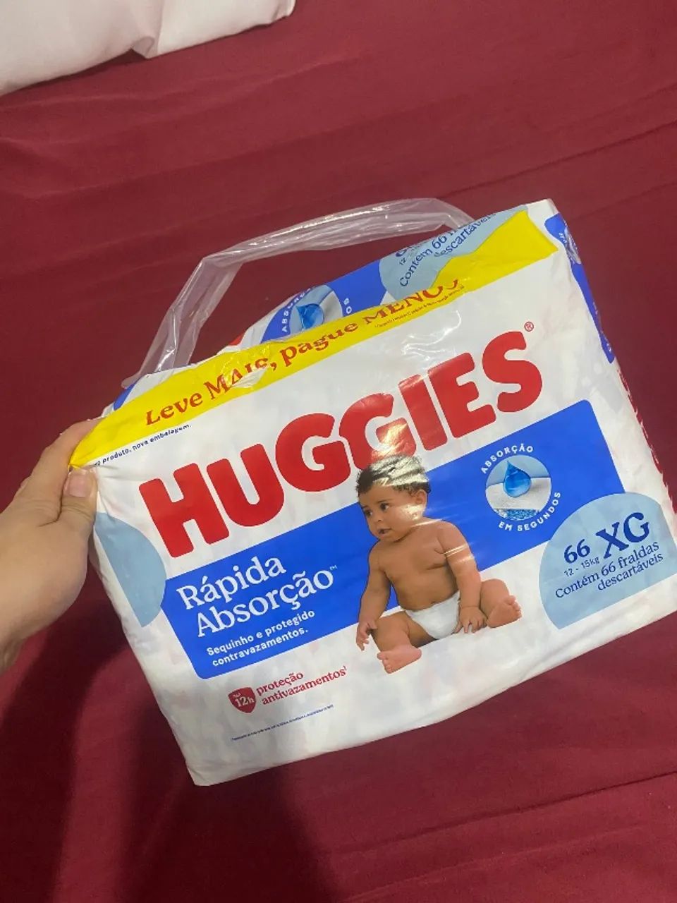 Fraldas Huggies 