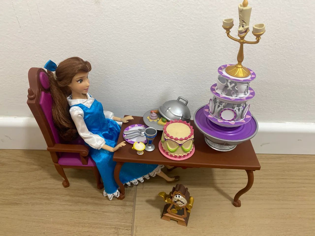 Playset A Bela e a Fera original Disney Store 