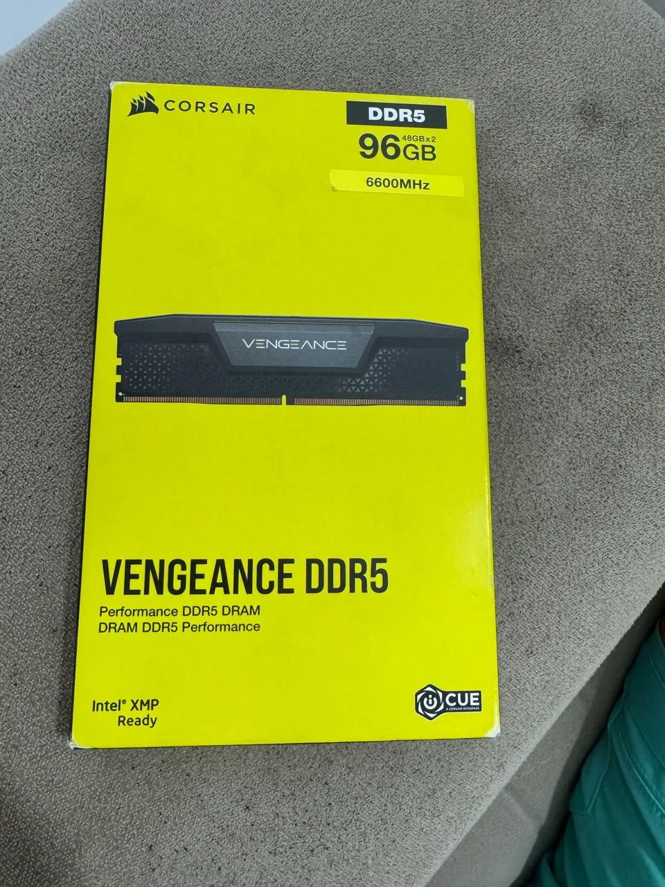 新品未使用CORSAIR Vengeance DDR5 32GB 6000MHz DDR5 no Brasil