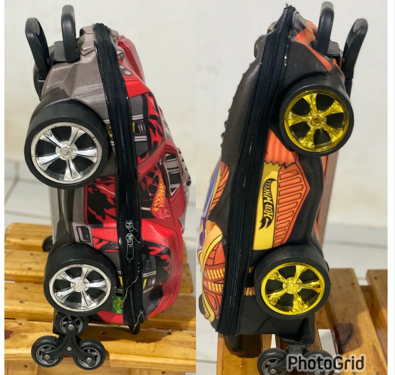 2 malas  escolar Hot wheels original - Foto 3