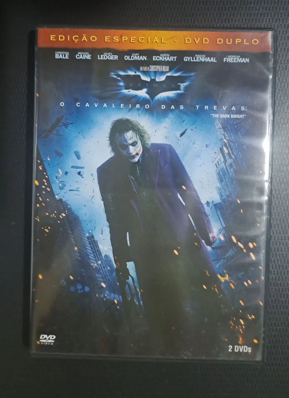 3 DVDs duplos originais Batman 1, 2 e 3 de Christopher Nolan DC Comics  - Foto 3