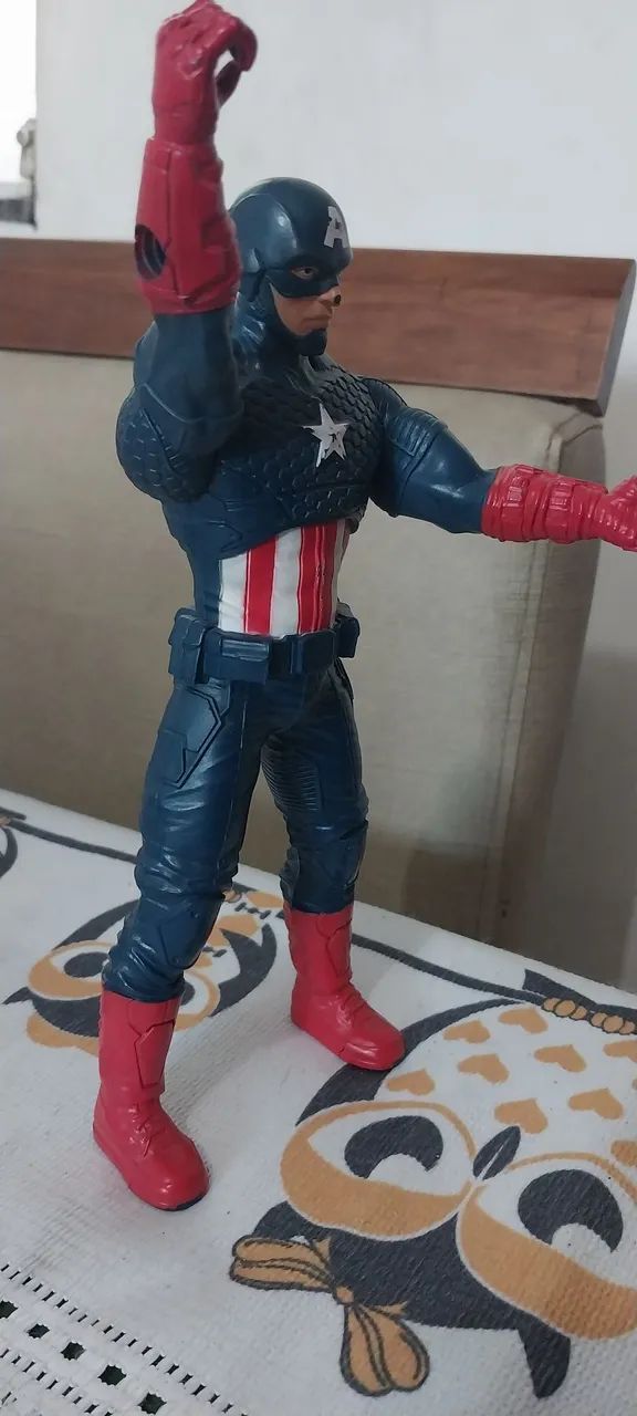 Boneco Marvel Capitão América  original  - Foto 4