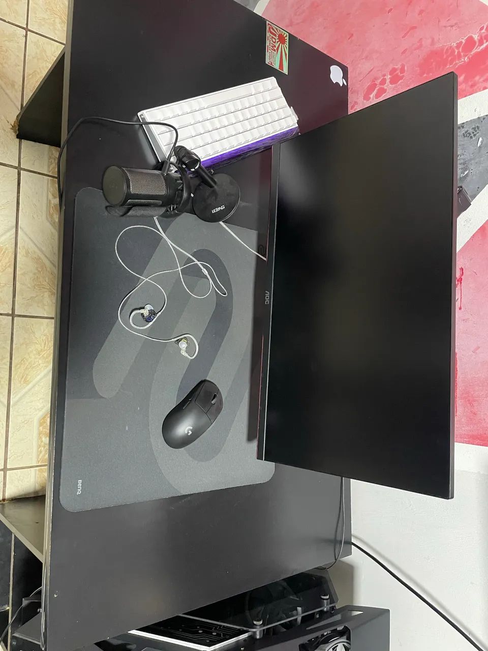 Pc gamer completo +mouse G pro wireless +teclado aula hiro - Foto 4