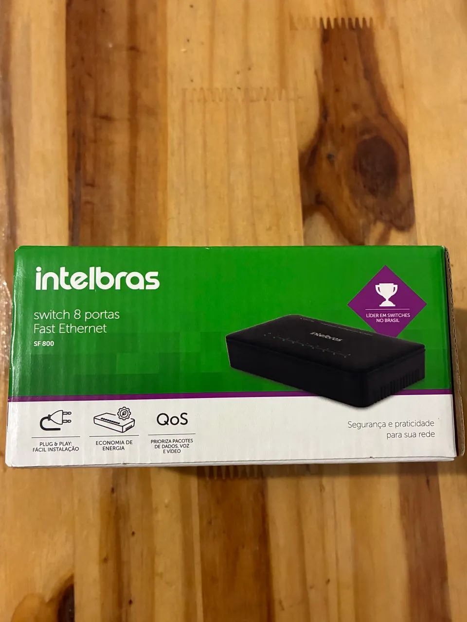 Switch Intelbras 8 portas - Novo  - Foto 3