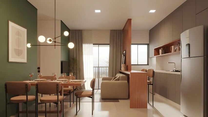 Moob Residence Apartamento de torre única com sacada - Foto 3