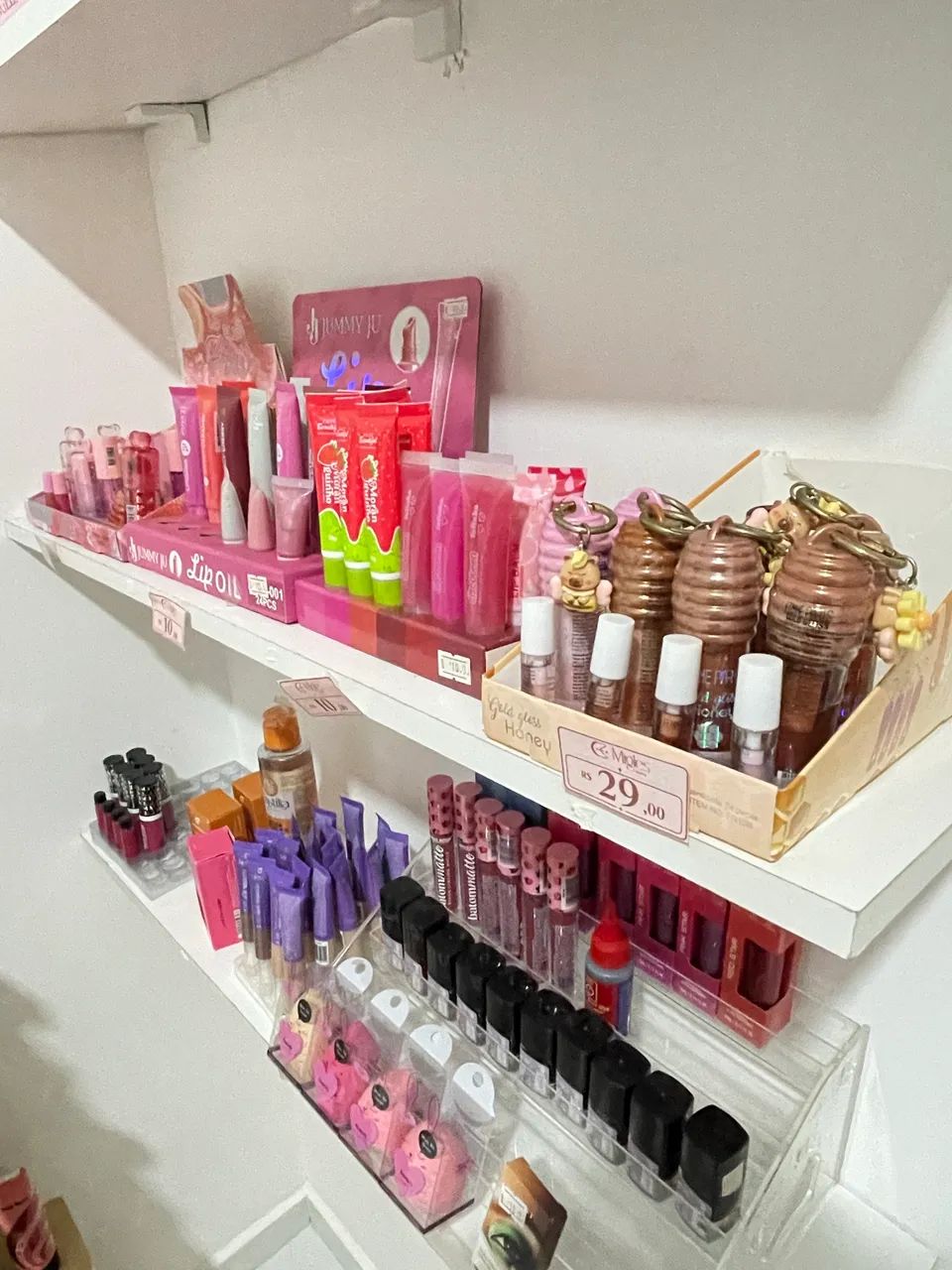 Produtos de maquiagem 