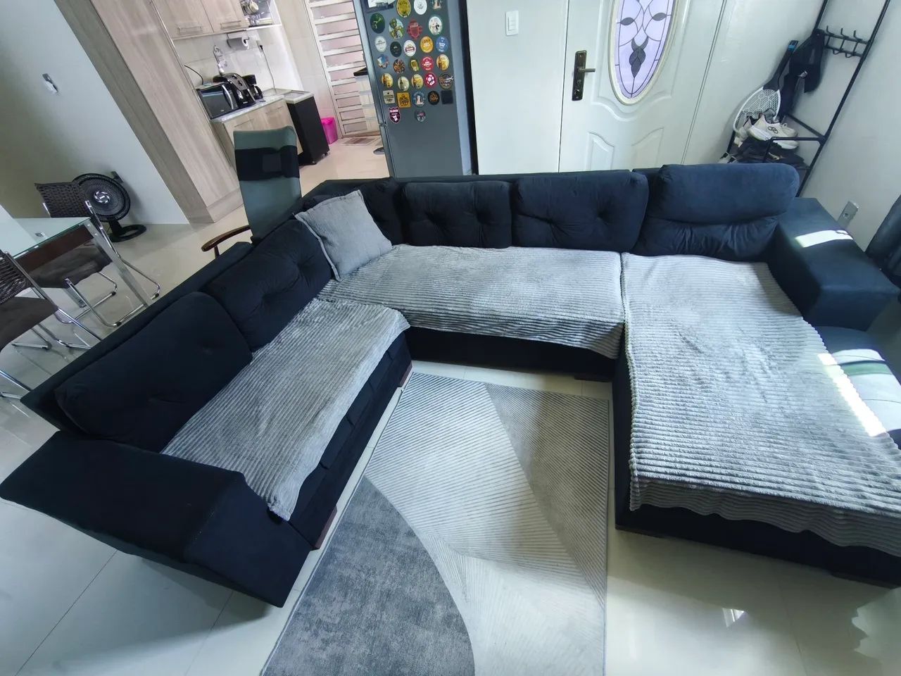 Sofá de canto com chaise  - Foto 4