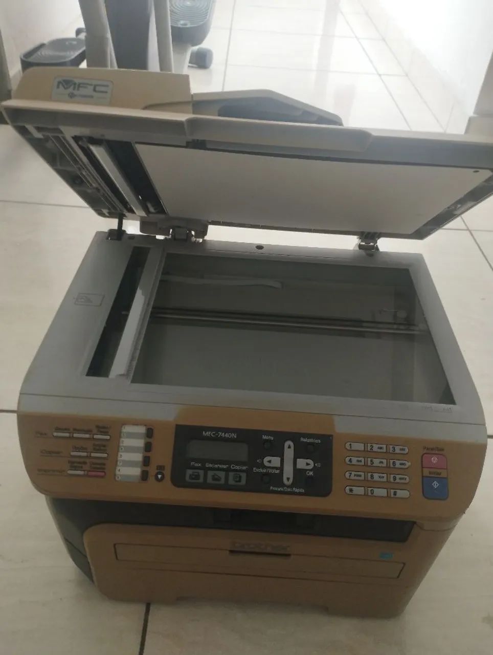 Impressora Brother MFC7440N Usada - Foto 2