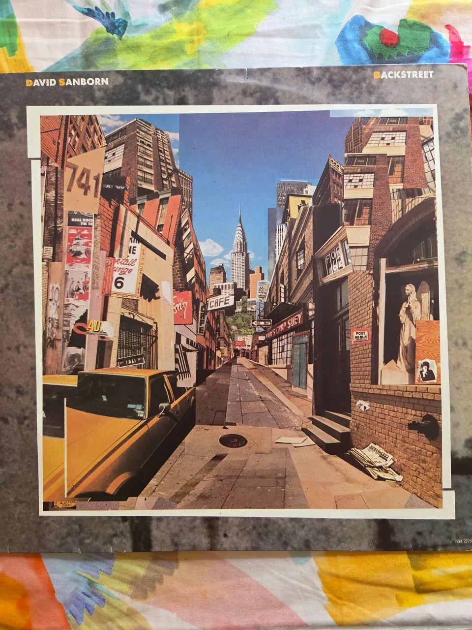 LP VINIL - DAVID SANBORN - BACKSTREET
