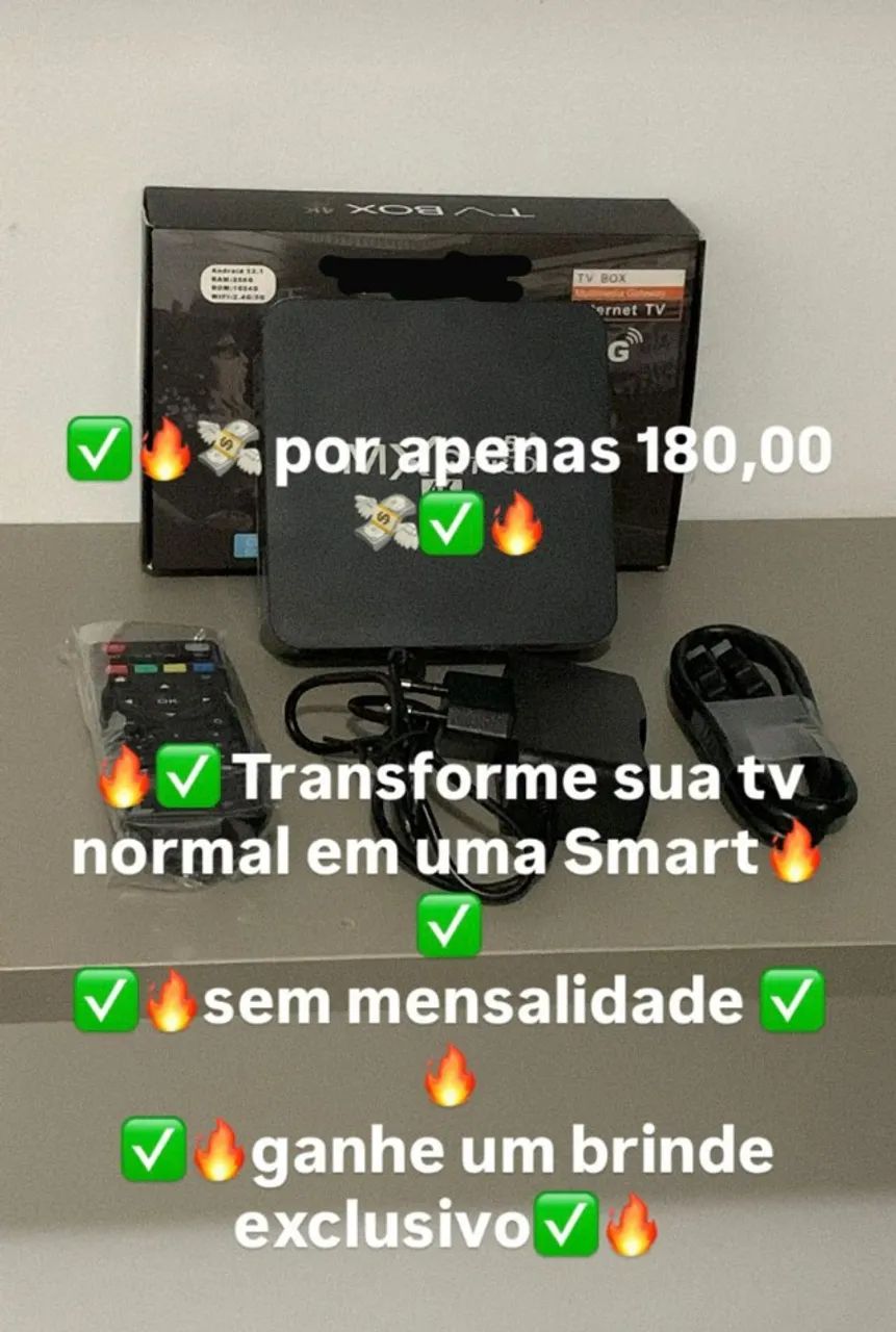 Aparelho Box Smart - Lacrado e com Garantia