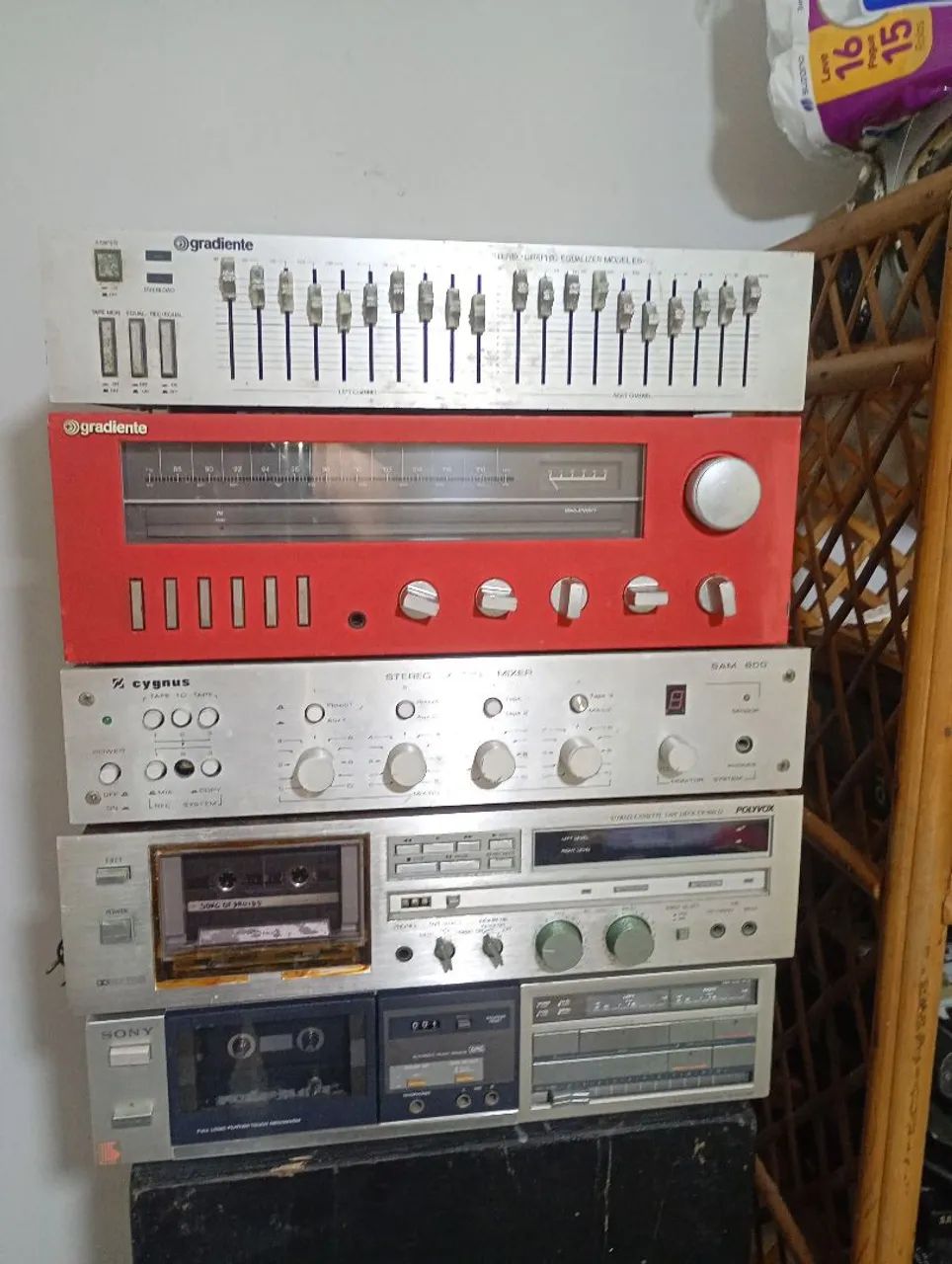 Receiver mix conjunto de som  - Foto 2