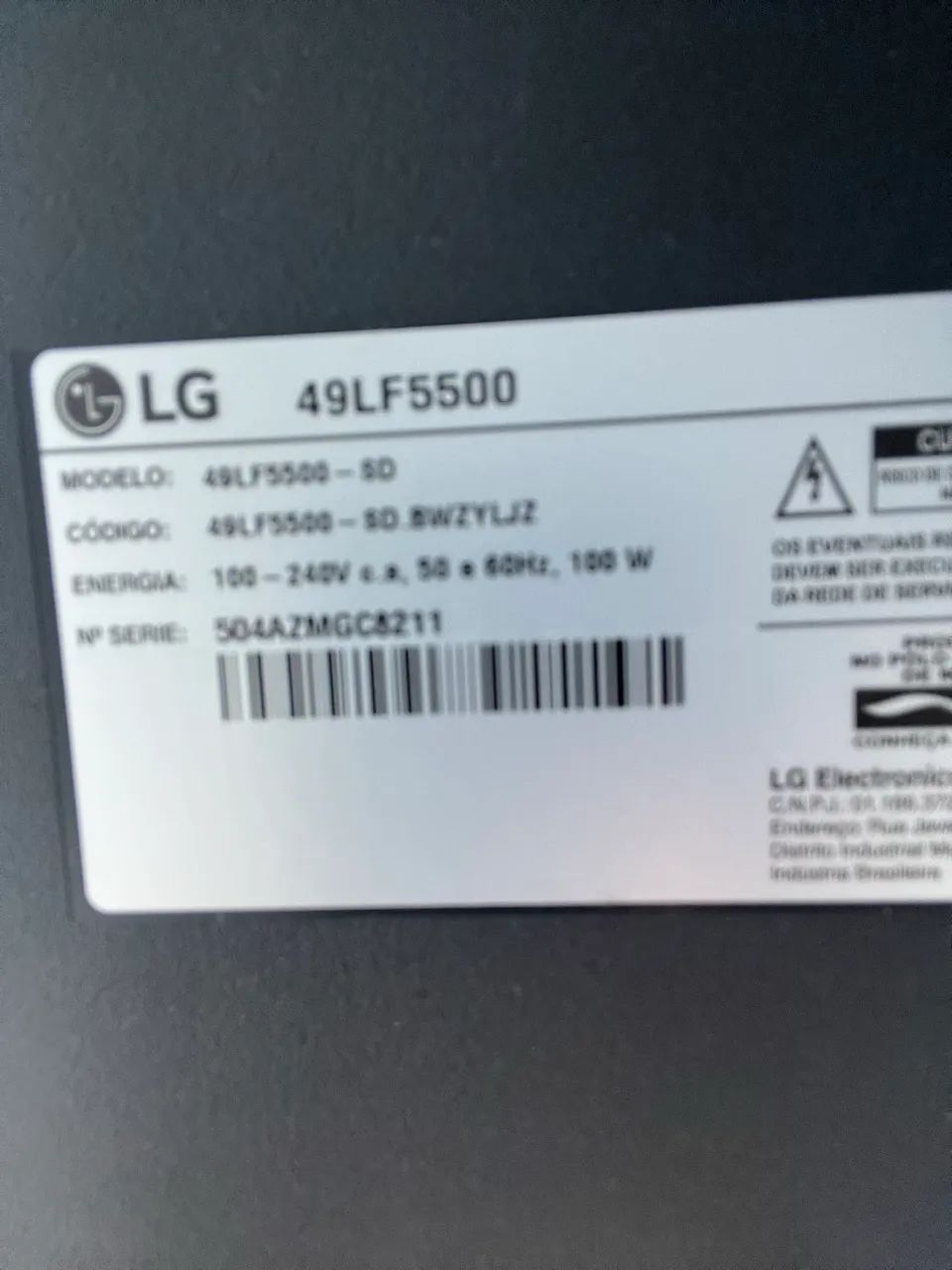 Tv LG 49 Polegadas  - Foto 2