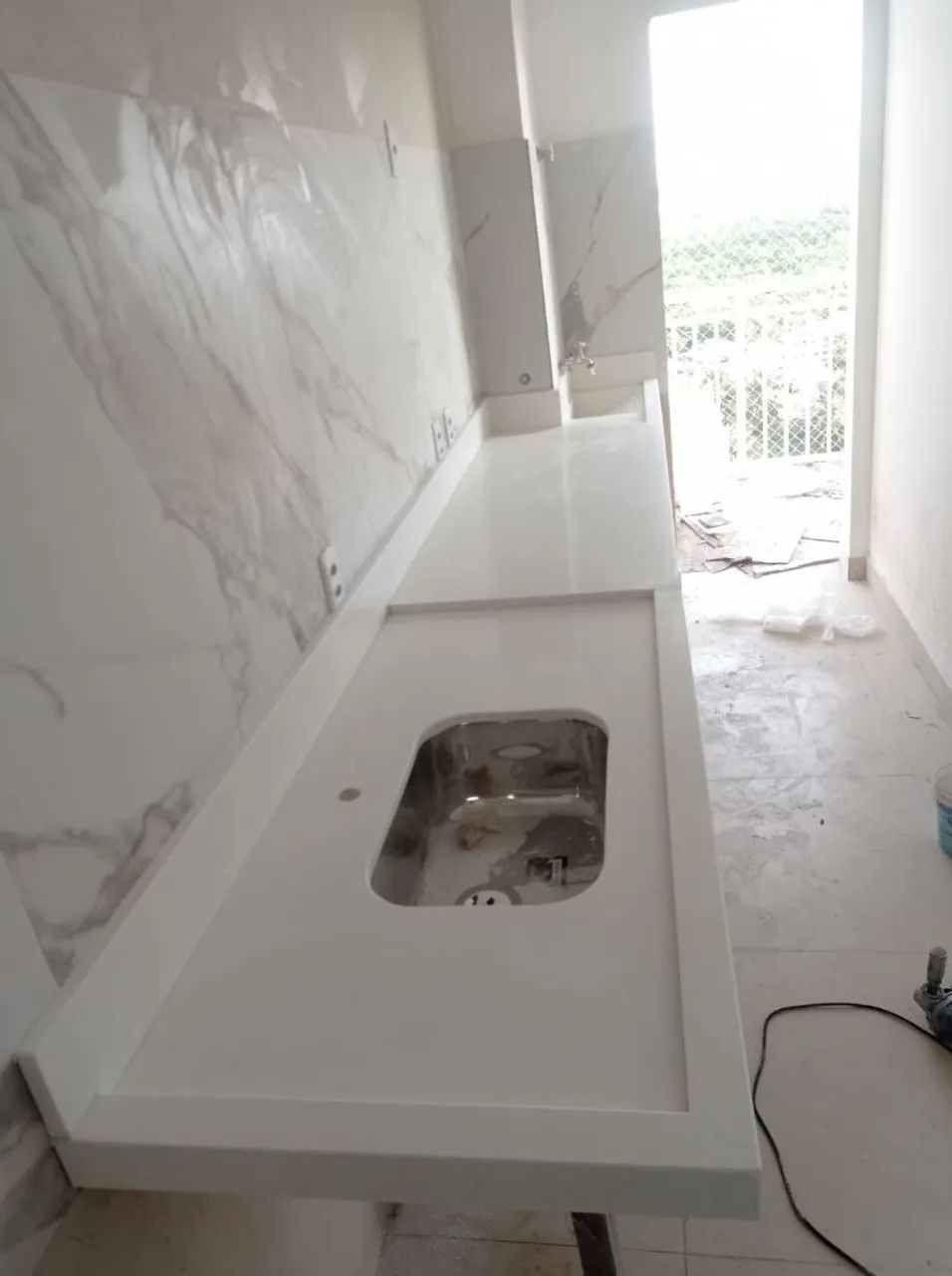 Trabalho com mármore 