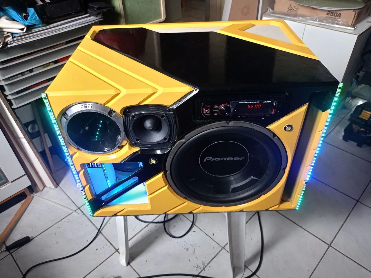 Caixa trio 12 polegadas  - Foto 3