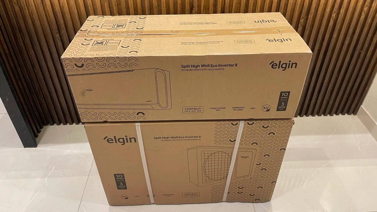 Ar condicionado Elgim inverter + instalação 
