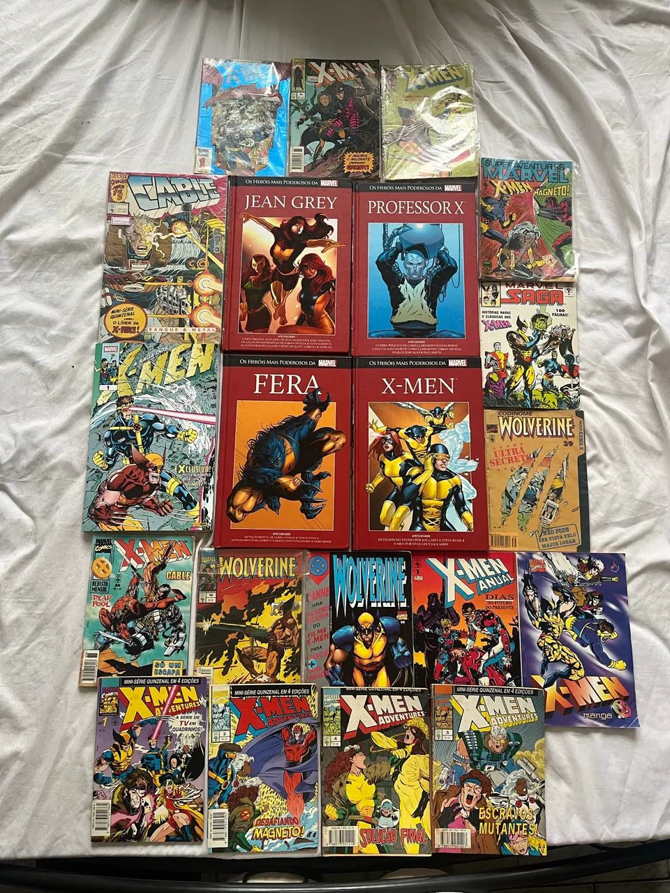 Lote de Gibis/HQS X-Man - Marvel Comics 