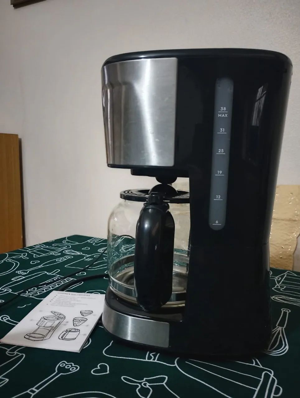 Cafeteira programável digital 38 xícaras