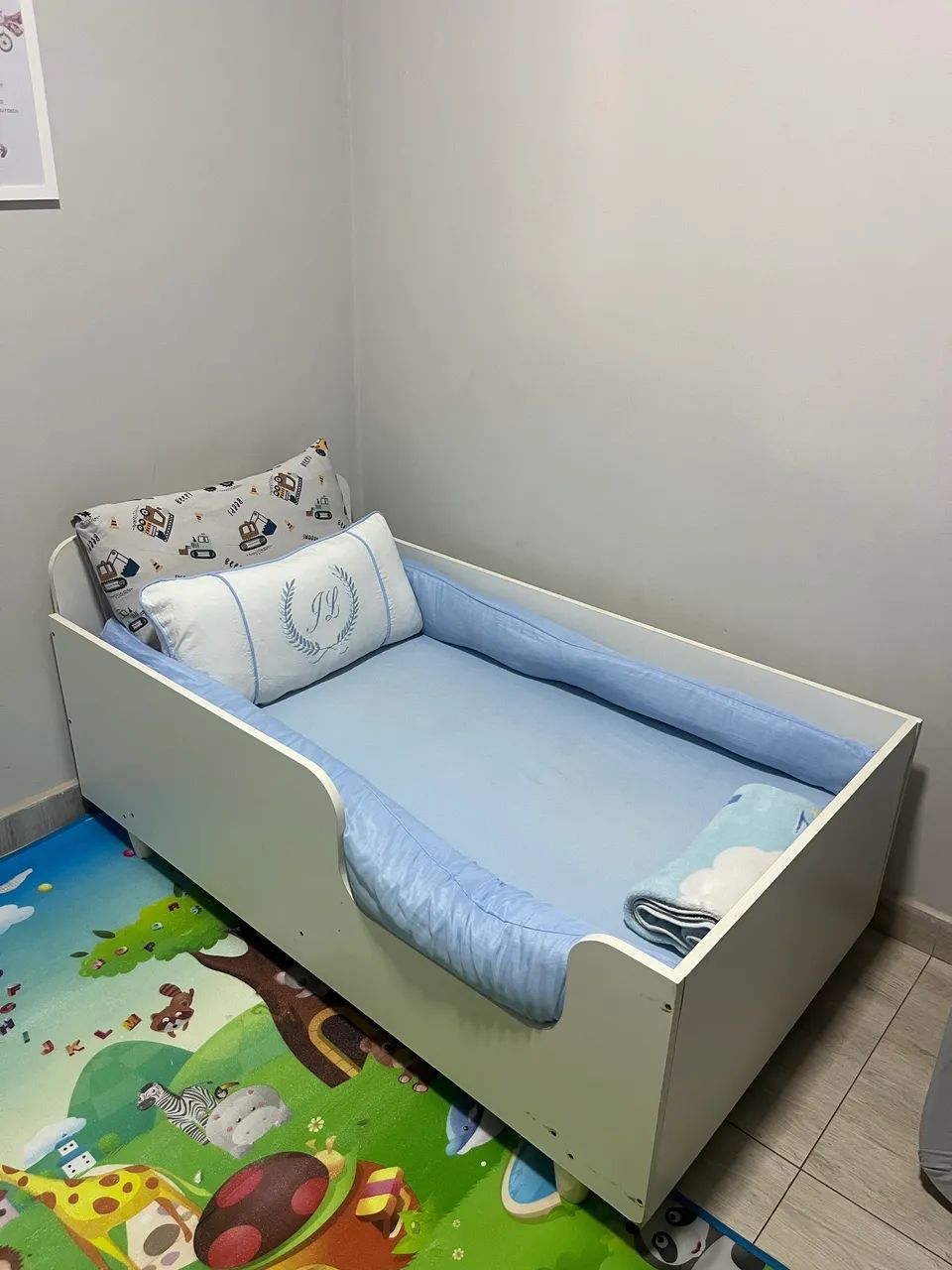 Cama infantil + colchão ortobom  - Foto 2