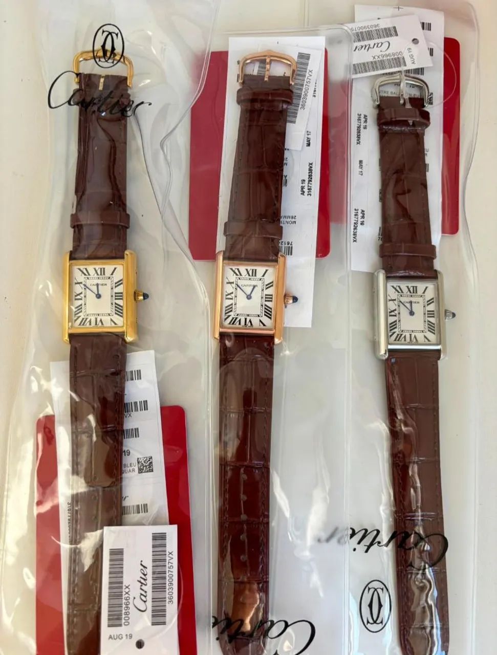 Relogio cartier tank louis eta  - Foto 4