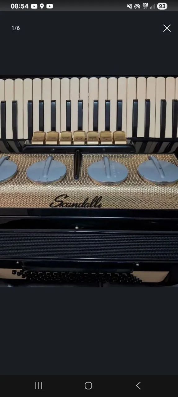 Acordeon Scandalli 