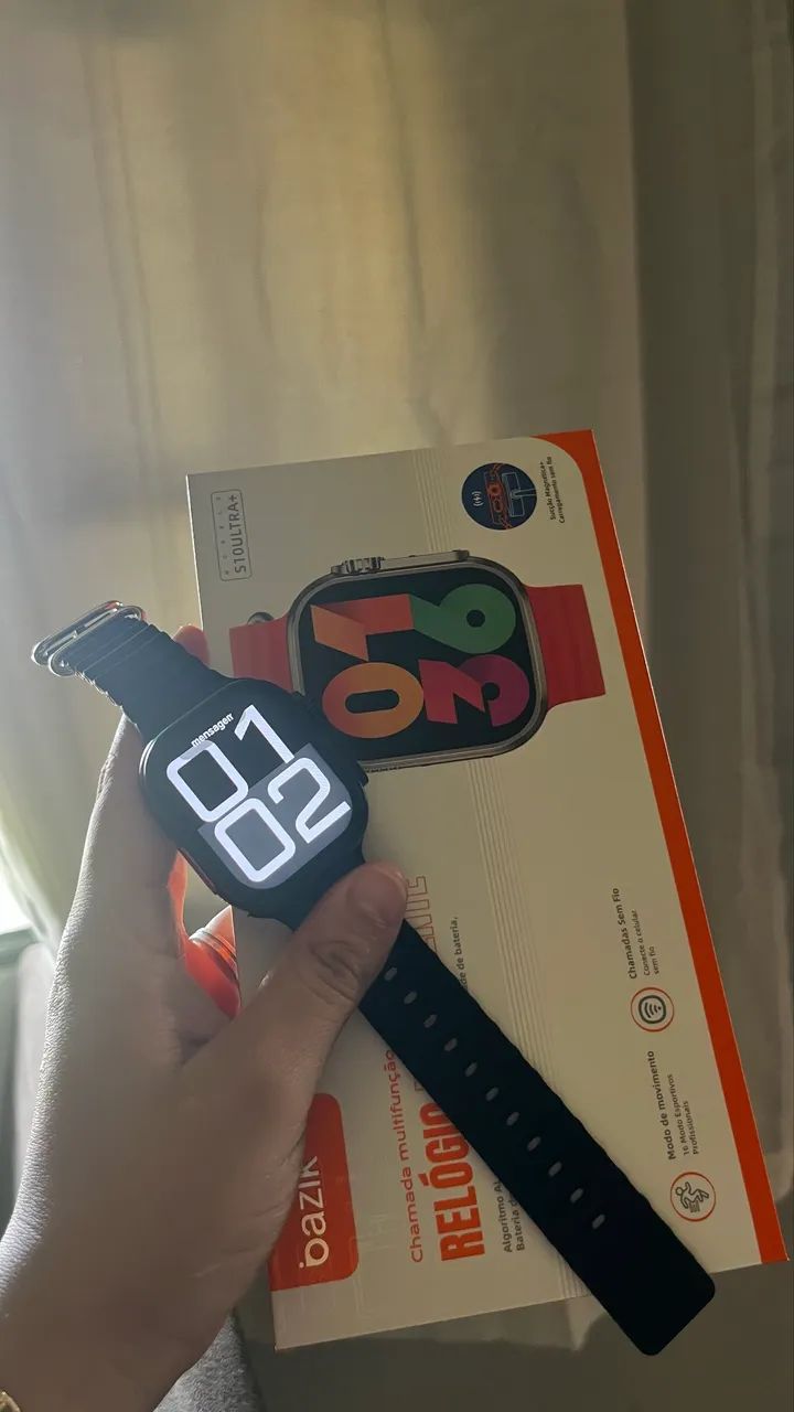 ? SMARTWATCH BAZIK PRIME - NOVO NA CAIXA! ?