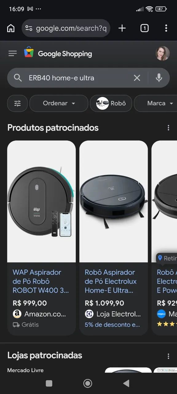 Aspirador robô Electrolux + kit de performance  - Foto 4