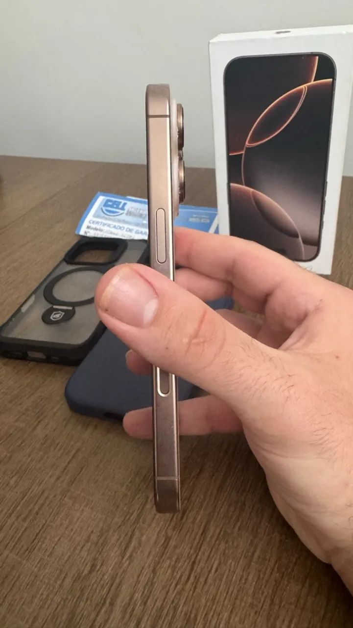 iPhone 16 Pro 256GB com Caixa - Foto 3