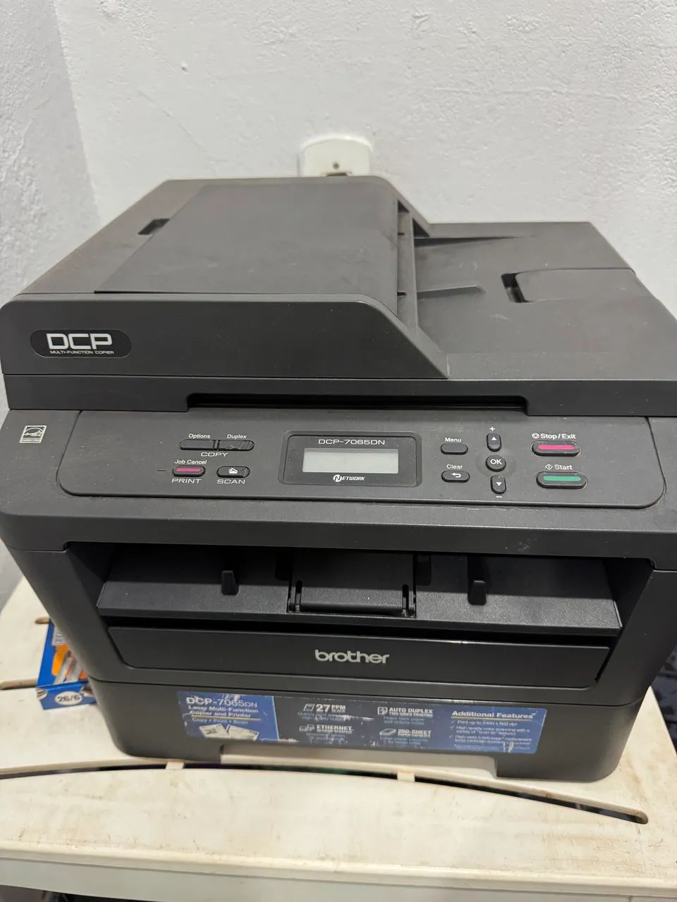 Impressora Laser Brother Dcp-7065dn ( Rede, Duplex) - Foto 2
