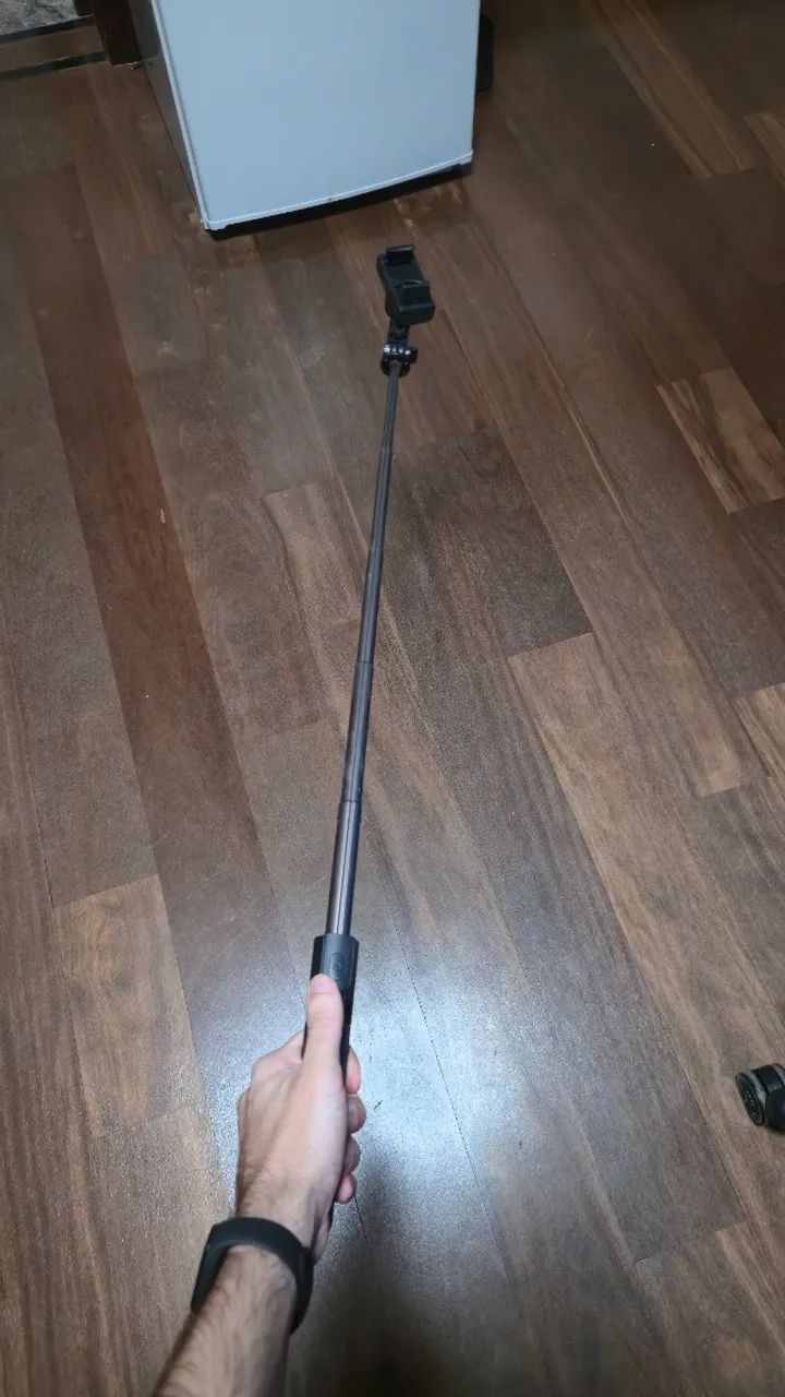 Gimbal de 1 eixo para celular com extensor - Foto 3