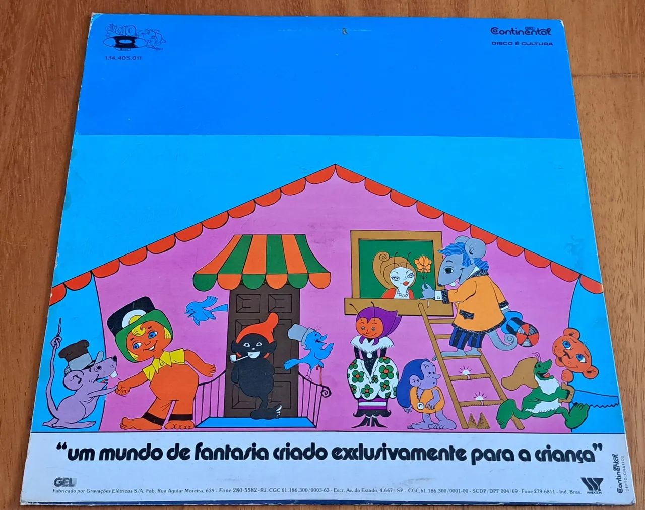 LP VINIL INFANTIL - O GATO DE BOTAS - Foto 2